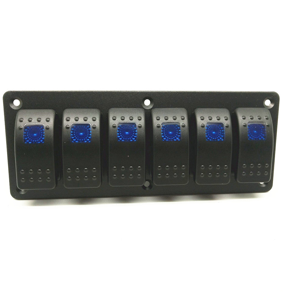12V 24V 20A Aluminum Rocker Switch Panel /OEM contact us to get really price