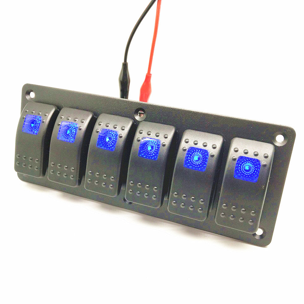 FT-SP1816 6gang Marine Boat Switch Panel(wholesale ,contact us before order)