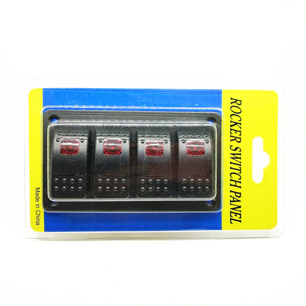 12V 24V 20A Aluminum Rocker Switch Panel /OEM contact us to get really price