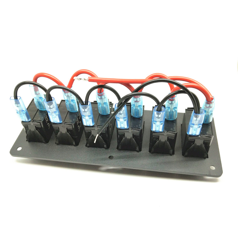 FT-SP1816 6gang Marine Boat Switch Panel(wholesale ,contact us before order)