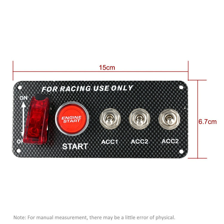 Racing switch Panel