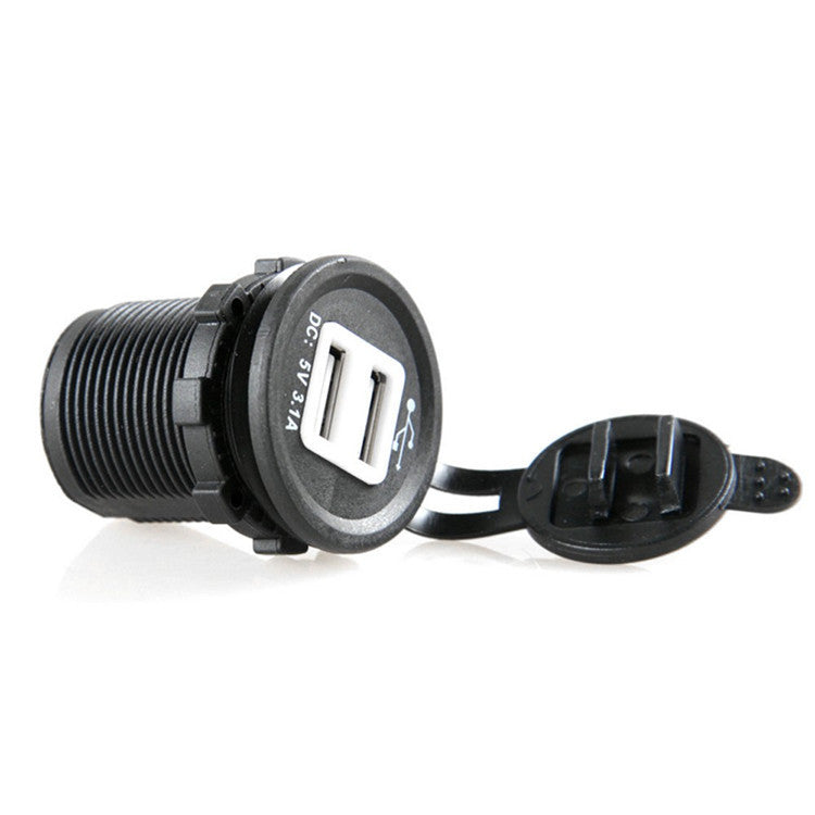 Dual USB Socket 12V Marine Outlet3.1A FOR ATV Marine car (contact us before order)