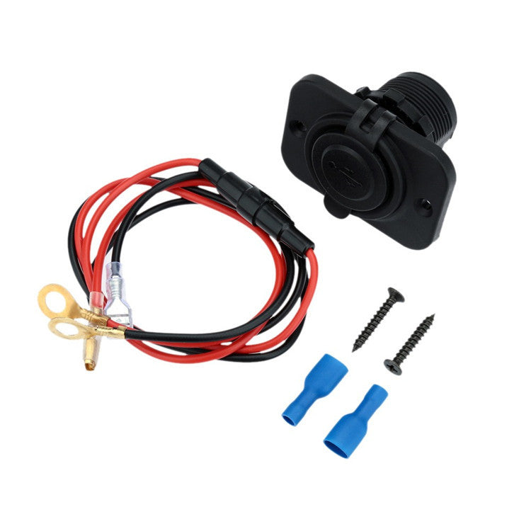 Dual USB Socket 12V Marine Outlet3.1A FOR ATV Marine car (contact us before order)