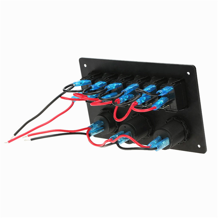 FT-SP1819 6gang Marine Boat Switch Panel(wholesale ,contact us before order)