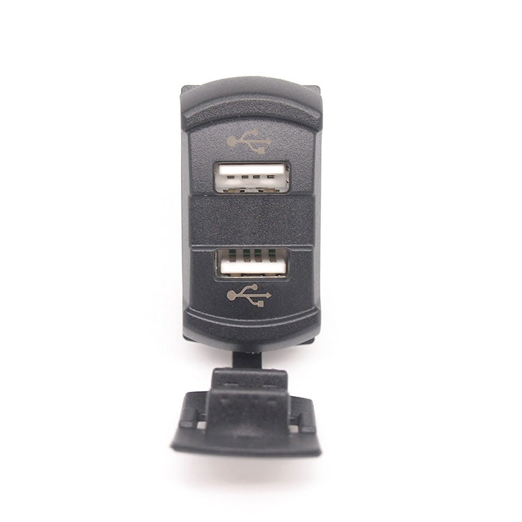 Marine USB Rocker Switch 12V Dual Charger Ports-FT-DS2013-E