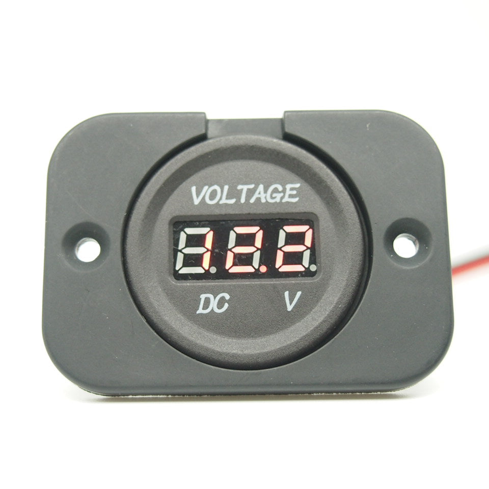 12V 24V DC Voltmeter MANY style