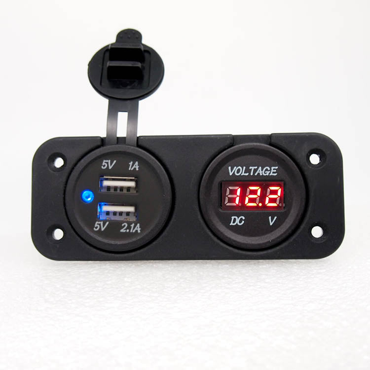 USB Charger Socket Waterproof Power Outlet 12V/24V for Car Boat Marine RV Mobile(contact us before order)