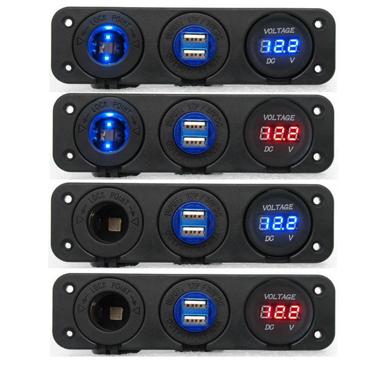 12 Volt DC Power Charger Adapter FOR ATV Marine car (contact us before order)