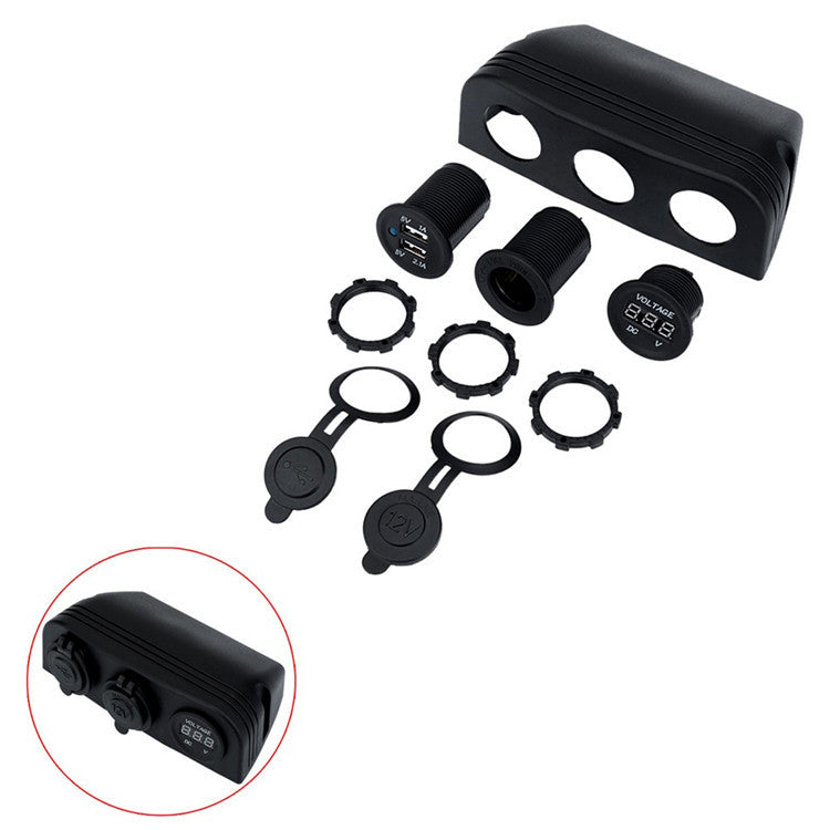 12V Marine Boat Cigarette Lighter Socket, 3 in 1(contact us before order)