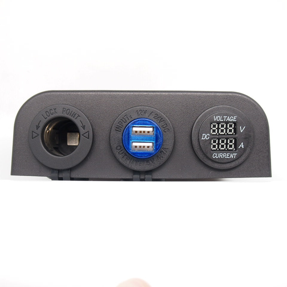 3holes tent panel USB Socket Tent Panel, Cigarette Lighter Socket (contact us TO get best price before order)