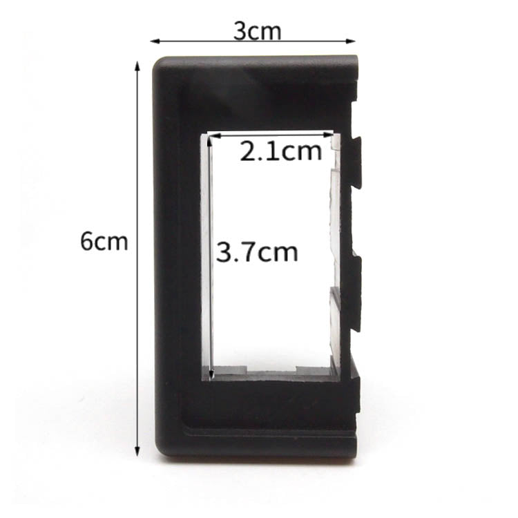 Rocker Switch housing panel MOQ 50PCS