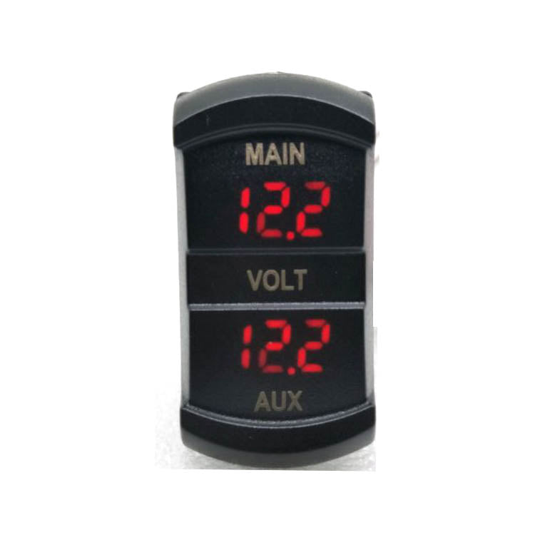 FT-DS4010DR Switch style Dual Voltmeter Socket (wholesale price)
