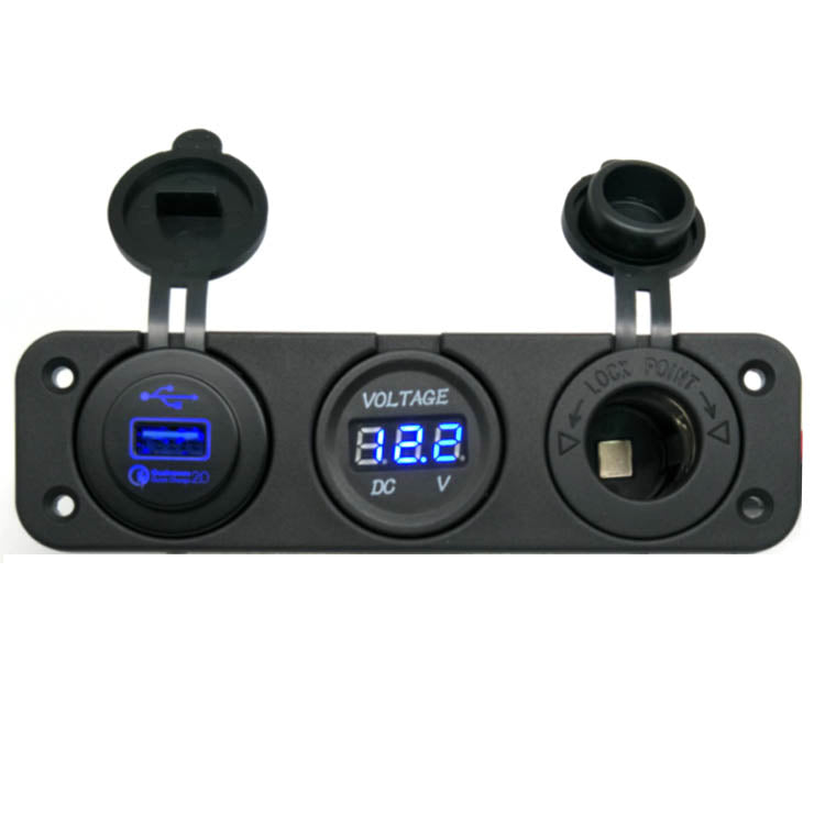 Marine USB car Charger Ports-FT-DS2013-2.4A