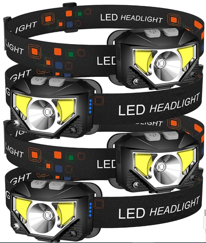 Head Lamp,8 Mode for Outdoor Camping Running Cycling Fishing (wholesale)