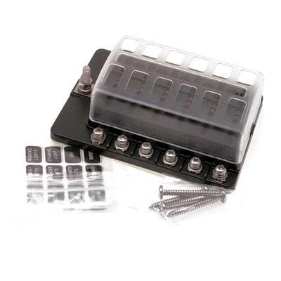 32V 12-way Fuse Holder with Led Marine(FFB1712)