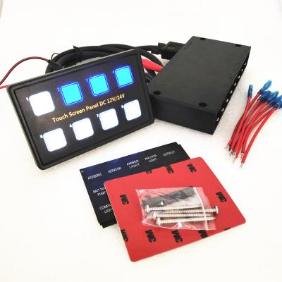 8 Gang Membrane Panel Touch Control Panel (FPNTSP8) 