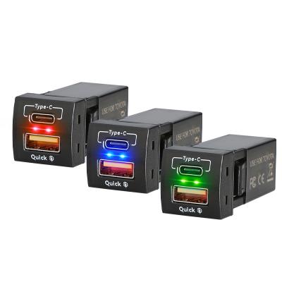 Fast Charging 48W Charger Socket For Toyota(FT2323)