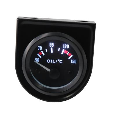 12V Black Car Oil Temperature Gauge (FHXB744)