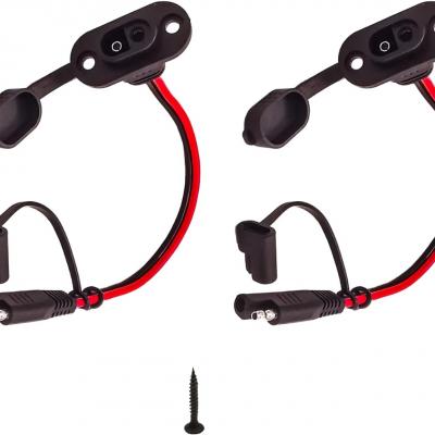2-pin Panel Mounted ABS Shell Plug Connector
