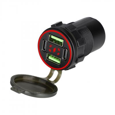 12V Car Charger 132W Fast Charging (FT-YL132W)