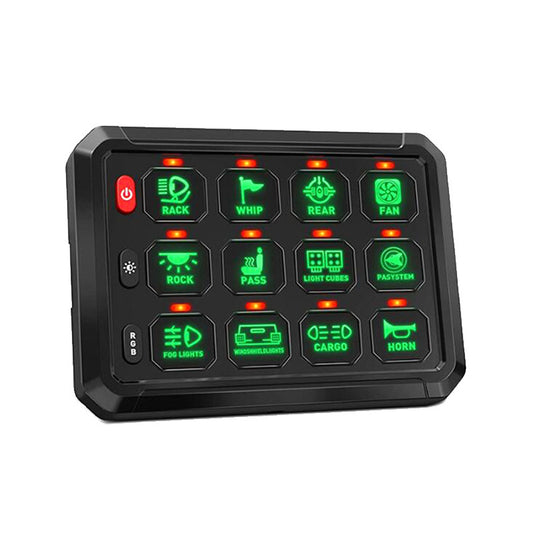 12V 24V Switch Panel RV, Jeep, yacht, off-road switch panel（contact us before order)