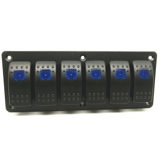 FT-SP1816 6gang Marine Boat Switch Panel（wholesale ,contact us before order)