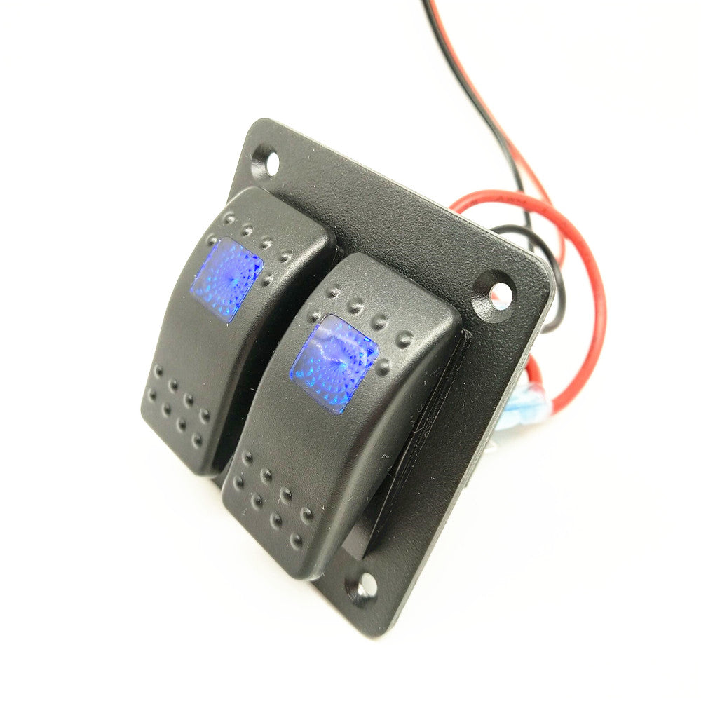12V 24V 20A Aluminum Rocker Switch Panel /OEM contact us to get really price