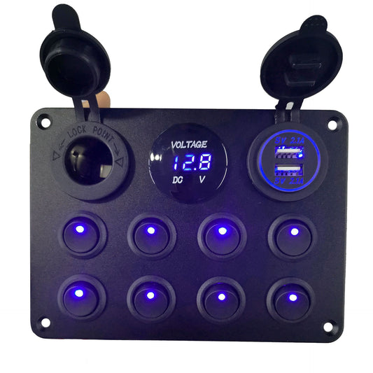 FT-SP629 12V power switch panel 12-24V RV（contact us before order)