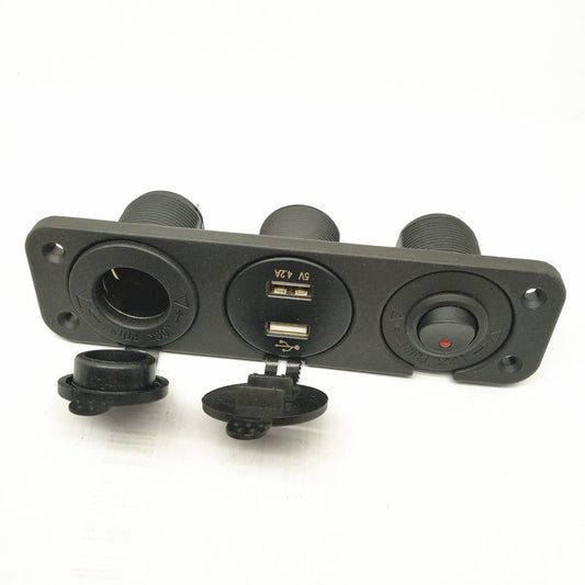 12 Volt DC Power Charger Adapter FOR ATV Marine car (contact us before order)