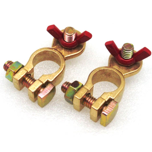 Red and Black Copper battery joint pile head