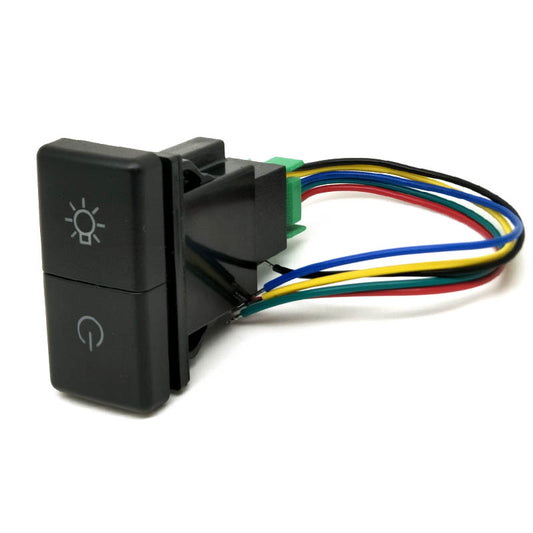 Dual Push Switch on off