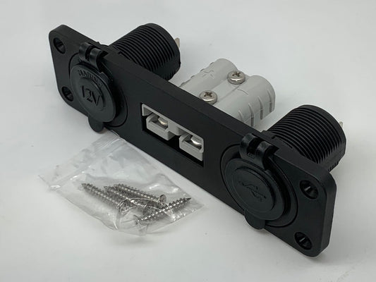 Anderson Connector-50A With USB/power socket Plug Mounting (contact us before order)